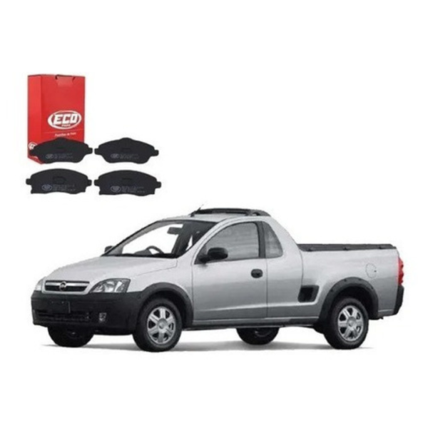 Jogo Pastilha Dianteira Chevrolet Montana 1.4 2005
